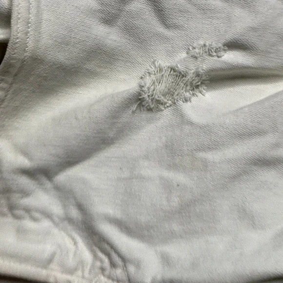 American Eagle Outfitters White Ripped Jeans size 28x32 - Picture 5 of 11